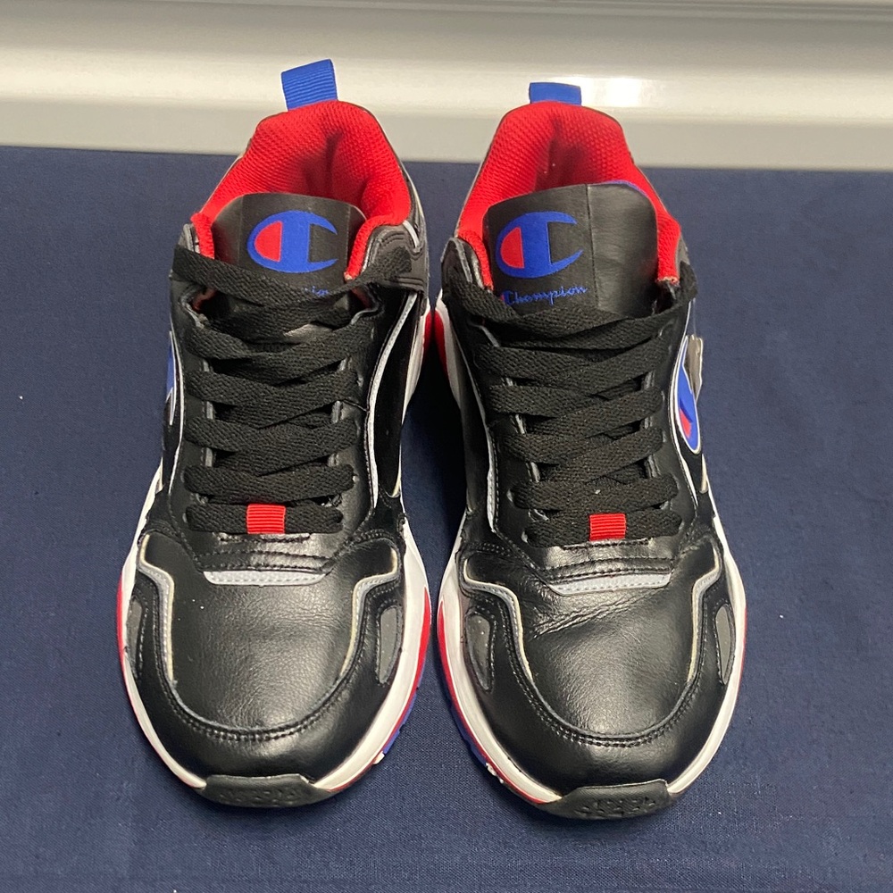 Champion Black and Red Athletic Shoes